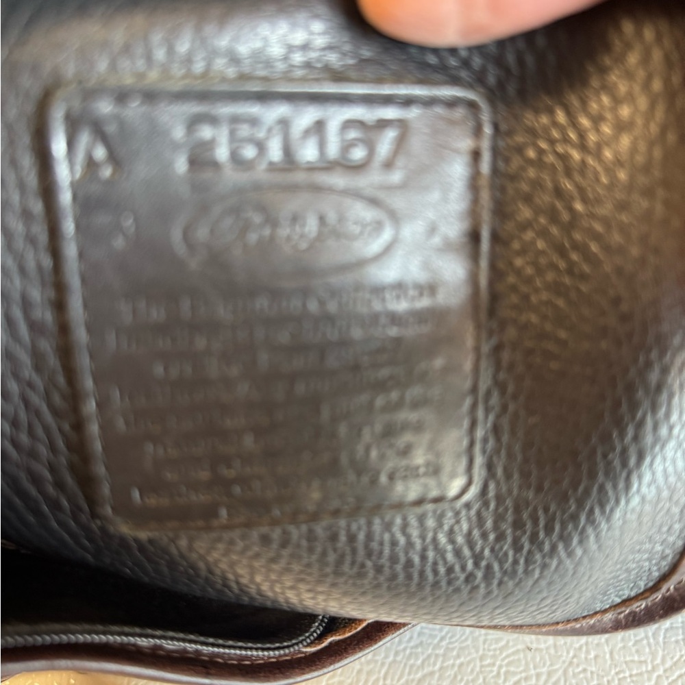 Brighton Leather Bucket Crossbody/Shoulder Bag - Picture 7 of 12